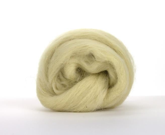 Natural White Wool Roving, Spin wool, Spin Fiber, White Wool