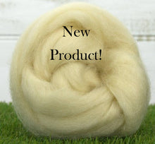 British Farm Blend 56's Wool Top ~ 4 oz