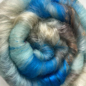 'Sand and Sea' Series (830254) ~ Decadent Art Batt with Cashmere! 4.6 oz