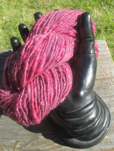 Beaded Raspberry Crush | Handspun Yarn | DK Weight | 116 Yards