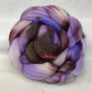 Blue Faced Leicester Wool Top Braid (Bfl6) ~ Hand Dyed 4 Oz