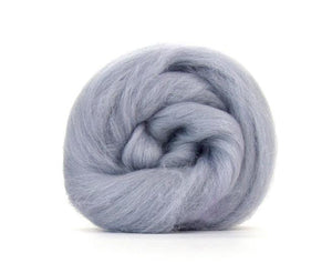 Merino Combed Top, Dyed Wool, Seal ~ 4 oz