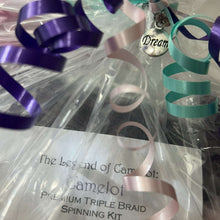 The Legend of Camelot: "Camelot" ~ Premium Triple Braid Spinning Kit ~ Stitch Marker Included!