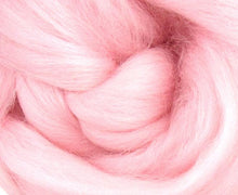 Merino Combed Top, Dyed Wool, Cotton Candy (aka Candy Floss) / 4 oz