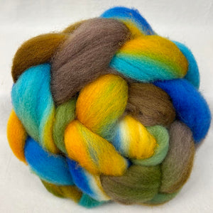 Cheviot Top Wool Braid (CT140) ~ Hand Dyed, 4 oz