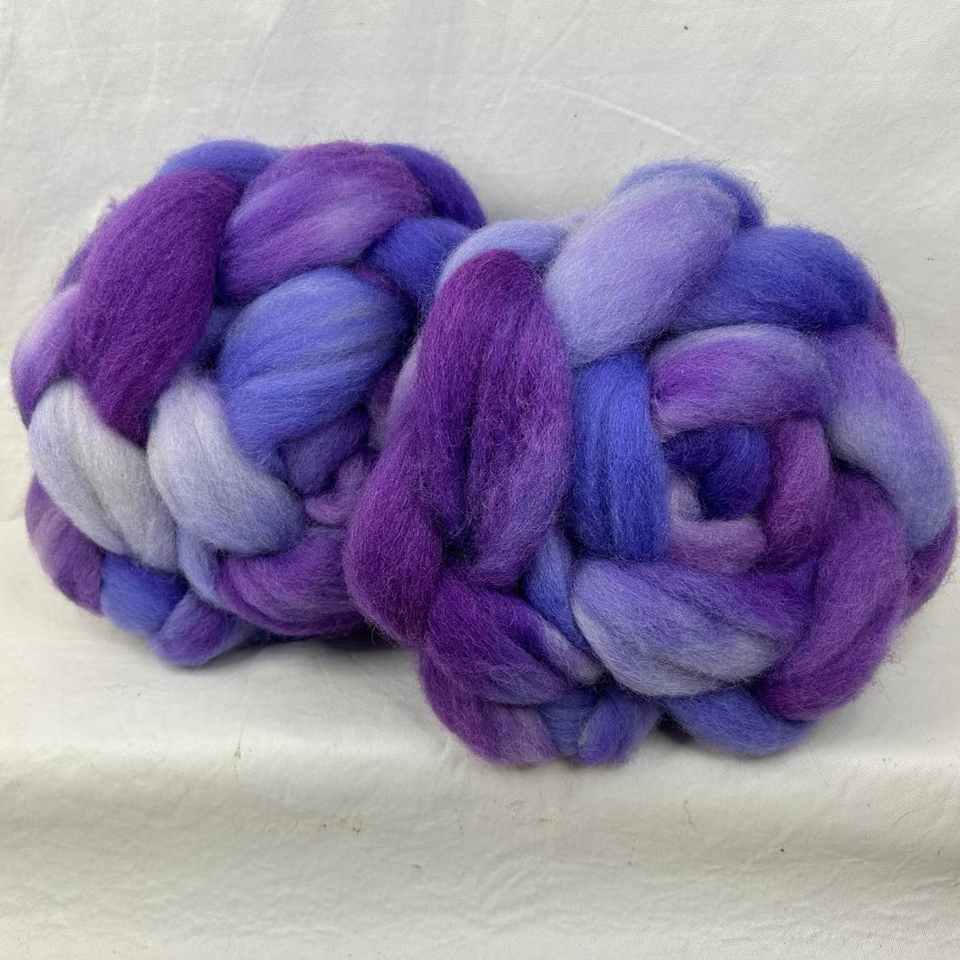 Cheviot Top DOUBLE Braid Set ~  1/2 a Pound!! ~ Hand Dyed (CT114)