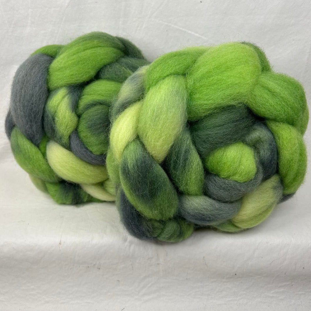 Cheviot Top DOUBLE Braid Set ~  1/2 a Pound!! ~ Hand Dyed (CT115)