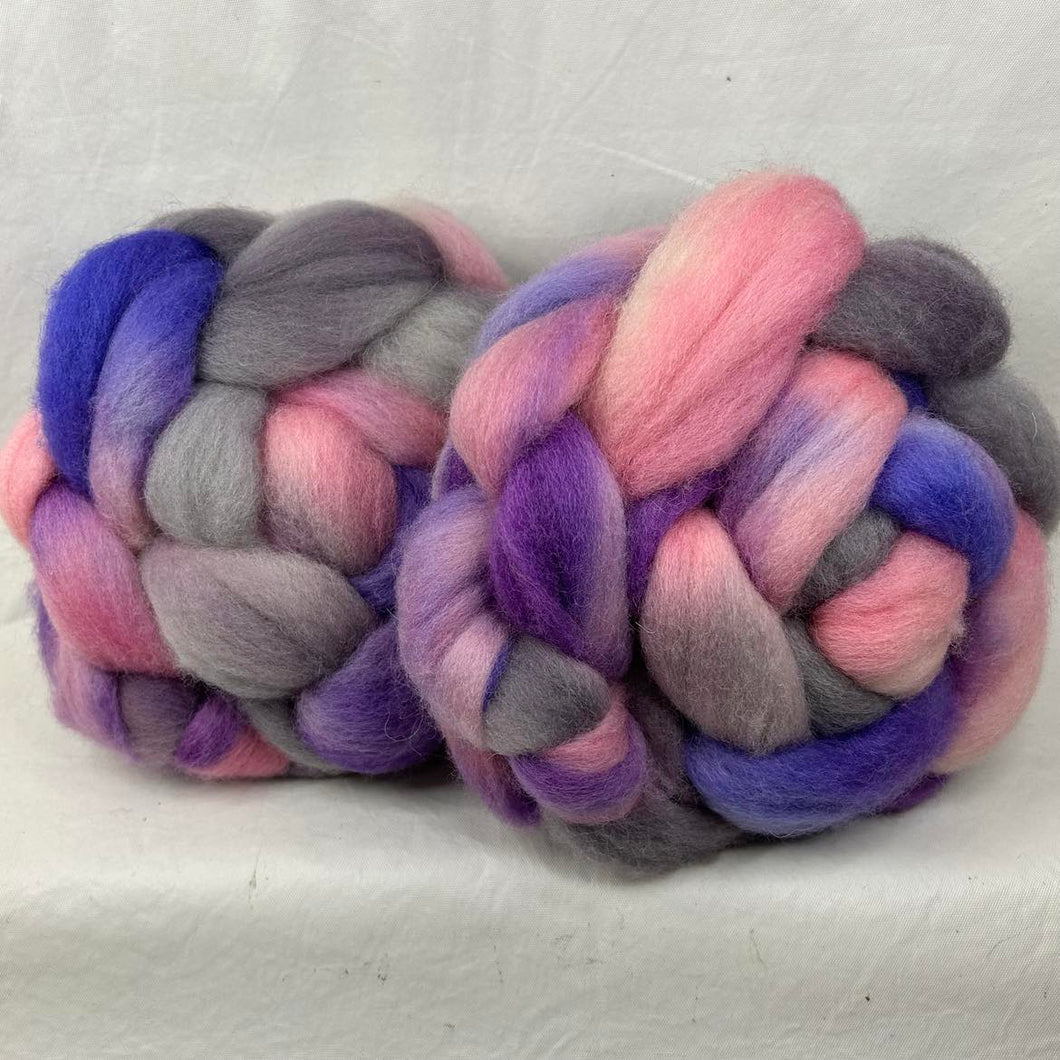 Cheviot Top DOUBLE Braid Set ~  1/2 a Pound!! ~ Hand Dyed (CT119)