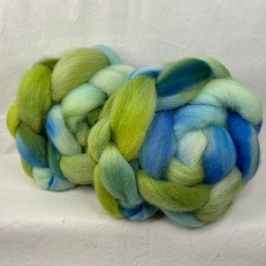 Cheviot Top DOUBLE Braid Set ~  1/2 a Pound!! ~ Hand Dyed (CT121)