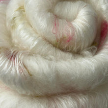 "Confetti Series: Shabby Chic" (SKU5262) ~ Decadent Art Batt with White Cashmere! 4.6 oz