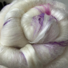 "Confetti Series" (SKU5261) ~ Decadent Art Batt with White Cashmere! 5.4 oz