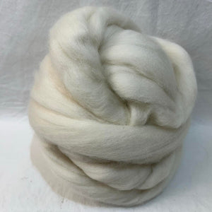 Cormo Wool Top, 23 Micron, undyed, 4 oz