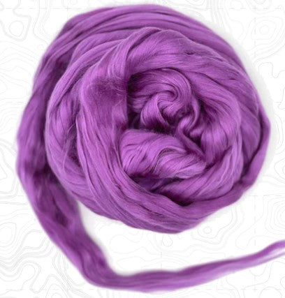 Mulberry Silk Top Grade A Damson / 2 Oz Luxury Fiber