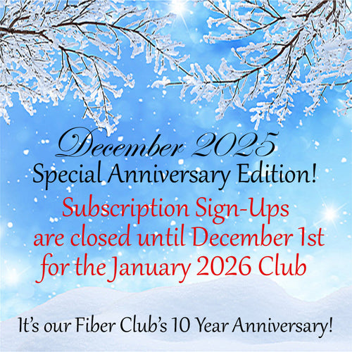 Fiber Club Napa Valley Fiber Spinning Club Kit