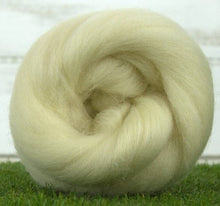 Exmoor Horn Natural Wool Top, 4 oz