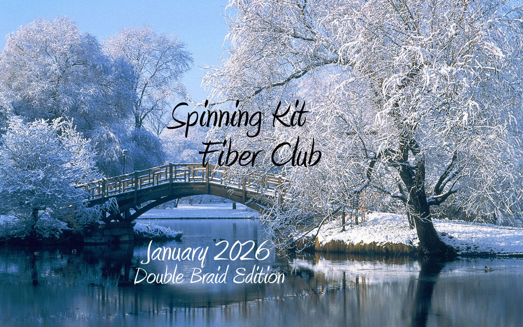 Fiber Club DOUBLE BRAID Napa Valley Fiber Spinning Club Kit