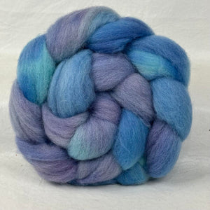Cheviot Wool Top Braid ~ Hand Dyed 27-33 Micron ~ 4 oz ~ (GCT108) ~ Handmade By: FairyTailSpun Fiber