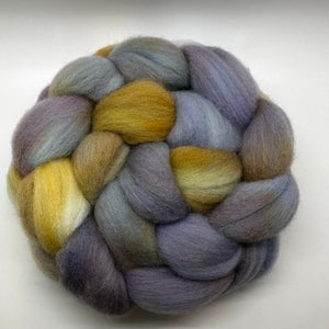 Punta Arenas Wool Braid (Gpa8) ~ Hand Dyed By Fairytailspun Fiber 4 Oz