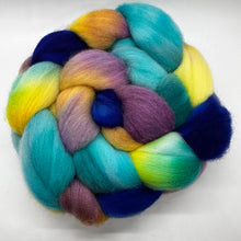 Punta Arenas Wool Top Braid (Gpahp1) ~ Hand Painted By Fairytailspun Fiber