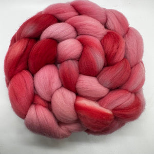 Rambouillet (French Merino) Wool Braid (Grbt15) ~ Hand Dyed By Fairytailspun Fiber 4 Oz