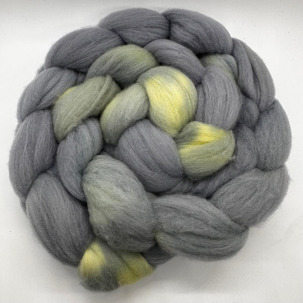 Rambouillet (French Merino) Wool Braid (Grbt16) ~ Hand Dyed By Fairytailspun Fiber 4 Oz