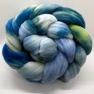 Rambouillet (French Merino) Wool Braid (Grbt21) ~ Hand Dyed By Fairytailspun Fiber 4 Oz