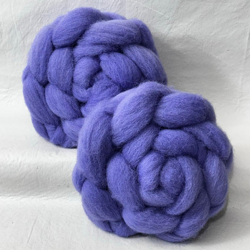 Galway Wool Top DOUBLE Braid Set (G2) ~  1/2 a Pound! Hand dyed