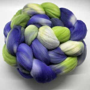 Rambouillet (French Merino) Wool Braid (Grbt23) ~ Hand Dyed By Fairytailspun Fiber 4 Oz