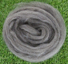 Finnish Natural Grey Wool Top / 4 oz