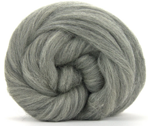 Natural Grey Merino Wool Top ~ 4 oz