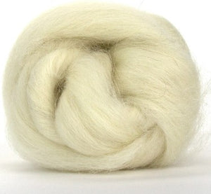 Icelandic Wool ~ Natural White Wool Top ~ 1 lb