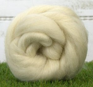 Icelandic Wool ~ Natural White Wool Top ~ 1 lb