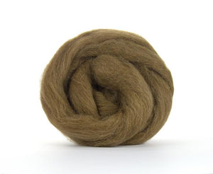 Manx Loaghtan Natural Brown Wool Top 4 Oz Dyed Fiber