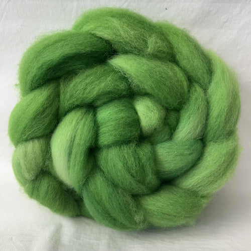 Marshmallow, SW Merino/Nylon Wool Top Braid (MM11) ~ Hand Dyed ~ 4 oz