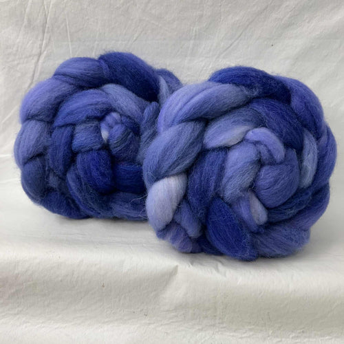 Marshmallow, SW Merino/Nylon Wool Top Braid (MM3) ~ Hand Dyed ~ 4 oz