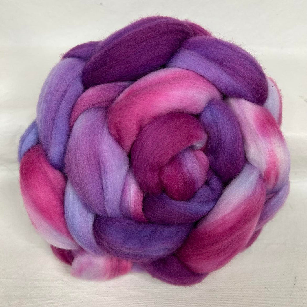 Fine Merino Top 19.5 Micron Wool Braid (19M6) ~ Hand Dyed 4 Oz
