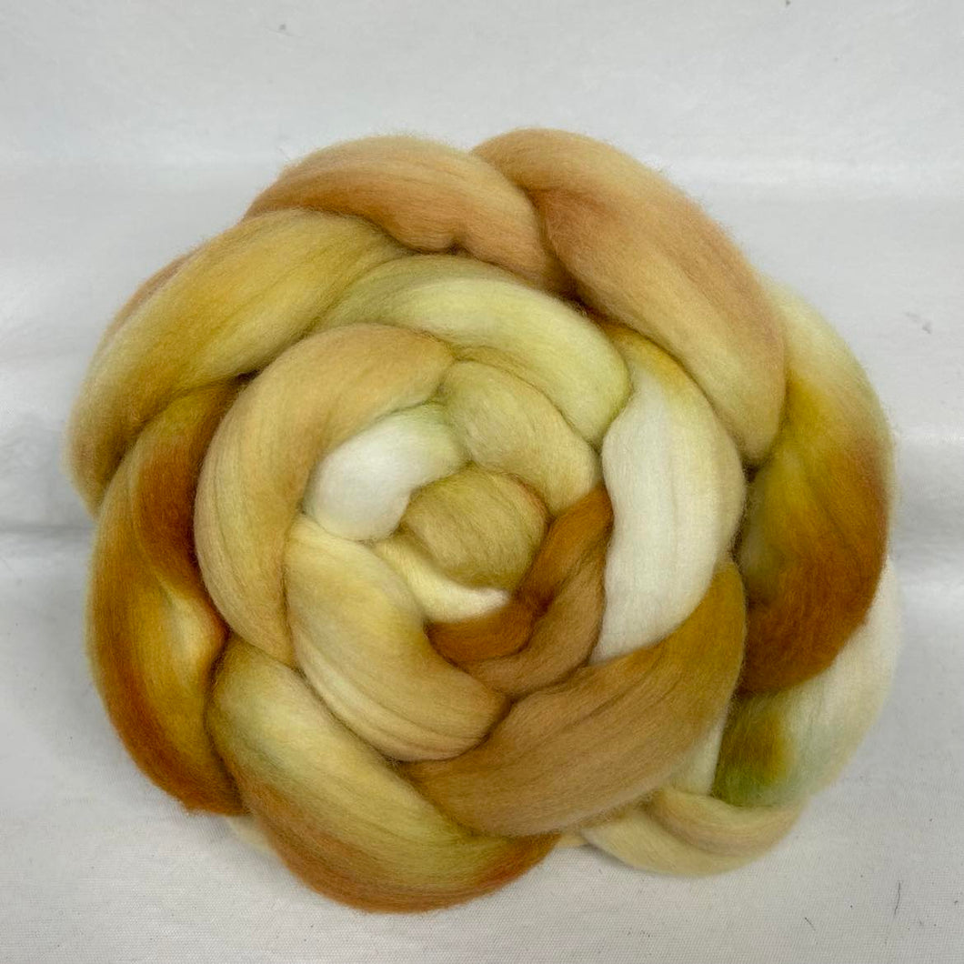 Fine Merino Top 19.5 Micron Wool Braid (19M7) ~ Hand Dyed 4 Oz