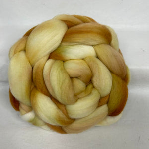 Fine Merino Top 19.5 Micron Wool Braid (19M8) ~ Hand Dyed 4 Oz