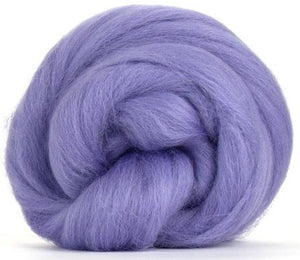 Merino Combed Top, Dyed Wool, Hyacinth ~ 4 oz