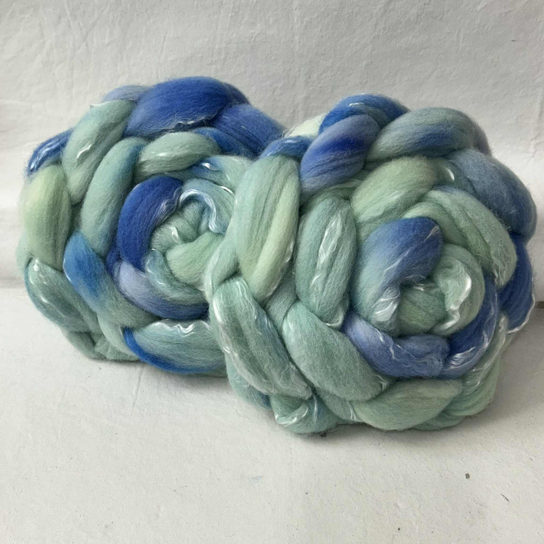 Merino/Tencel DOUBLE Braid Set ~  1/2 a Pound!  (MT20) Hand dyed