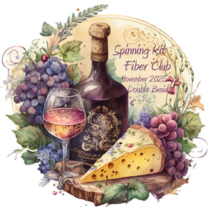Fiber Club DOUBLE BRAID Napa Valley Fiber Spinning Club Kit