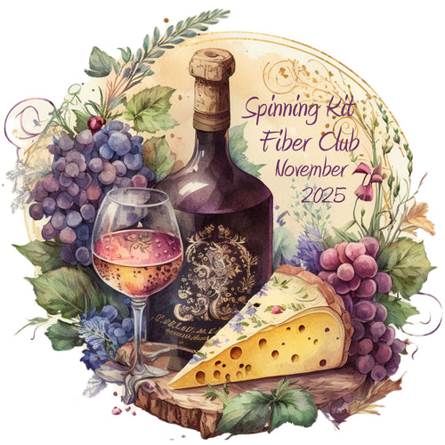Fiber Club Napa Valley Fiber Spinning Club Kit