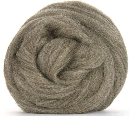 Bluefaced Leicester Natural Oatmeal Wool Top 4 oz