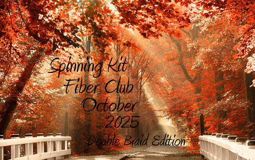 Fiber Club DOUBLE BRAID Napa Valley Fiber Spinning Club Kit