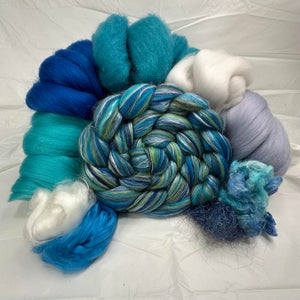 "Parley! a Pirate's Code" . . . (Only Guidelines Really) ~ Luxury Single Braid Spinning Kit by Fairytailspun Fiber