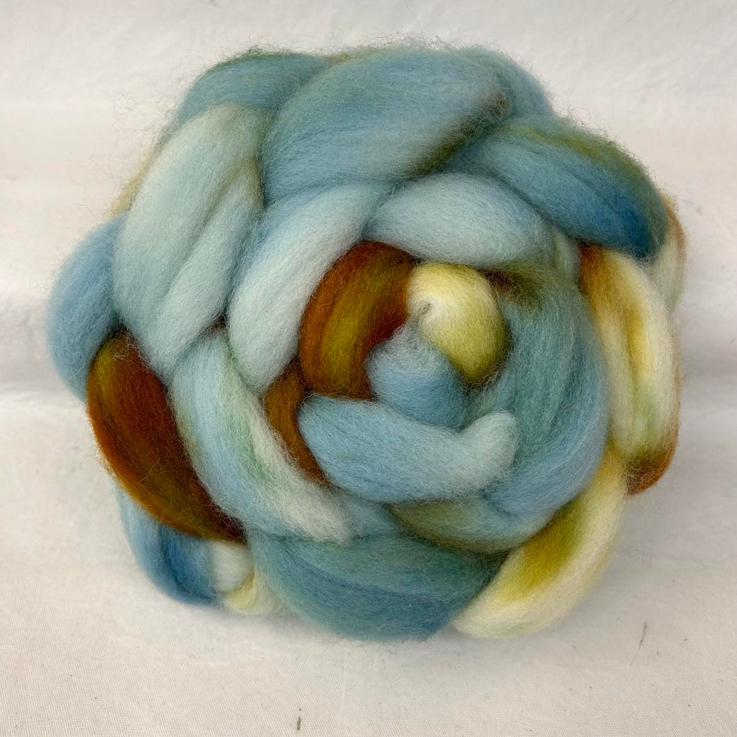 Perendale Wool Top Braid (Pd12) ~ Hand Dyed 4 Oz