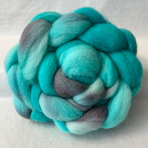 Perendale Wool Top Braid (PD15) ~ Hand dyed ~ 4 oz
