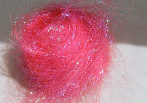 Raspberry Sparkle Angelina Flash Sparkling Blending Fiber