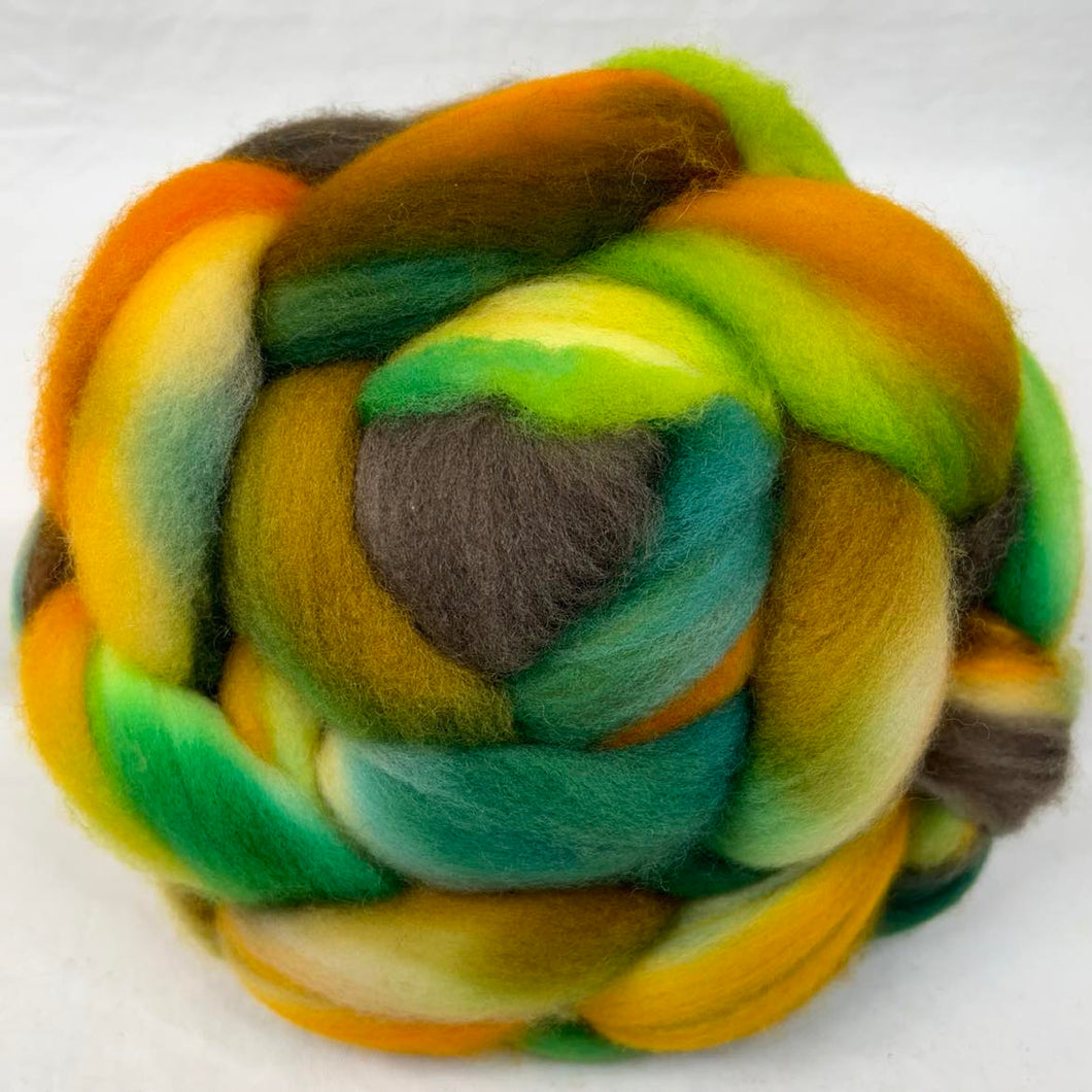 SW Merino Wool Top Braid (SWM25) ~ Hand Dyed ~ 4 oz