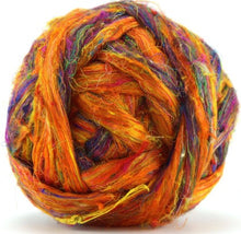 Sari Silk Duo Pack! Textured Roving  (SKU:0224) ~ 2 oz